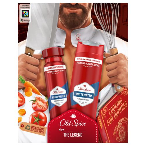 Old Spice dárková kazeta WhiteWater SG+deospray
